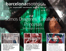 Tablet Screenshot of barcelonaesoterica.com